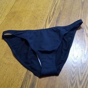 Andie Womens Bikini Bottom BLACK LARGE TROPEZ Swim Vacation Pool NEW Beach Party